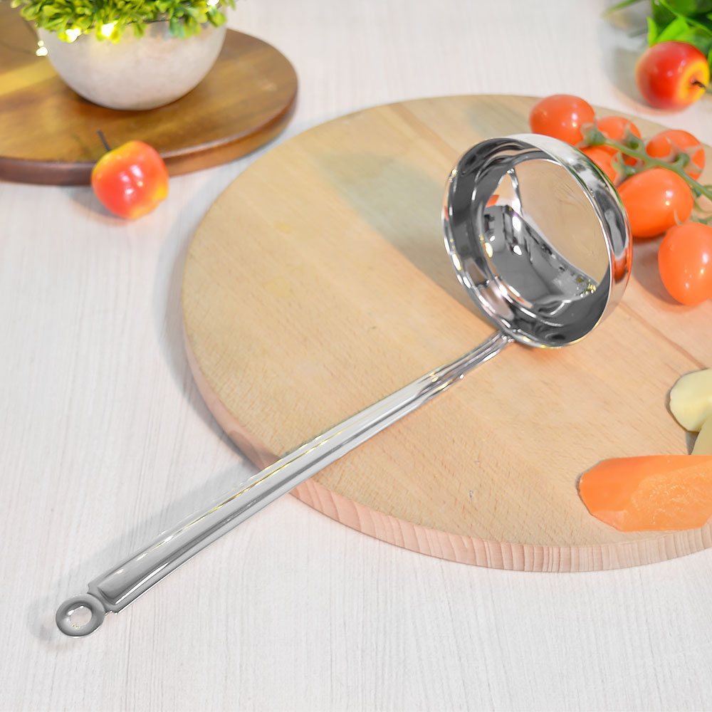 Ложка разливательная 150мл цельнометаллическая