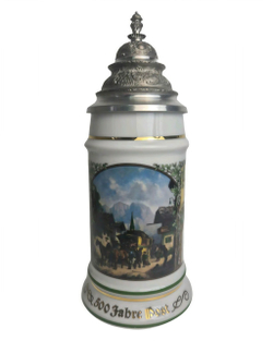 Кружка пивная "500- лет Почты Германии" Rastal