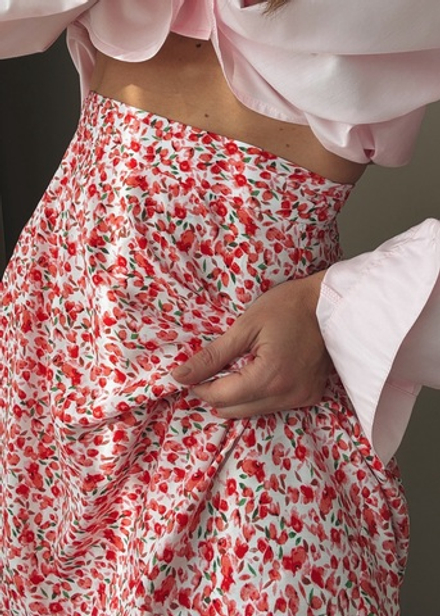 Юбка на запах Маки 2025