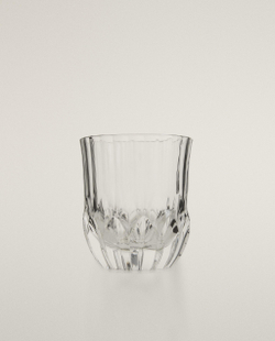 Zara Home стакан из стекла, цвет прозрачный, 10.5 см