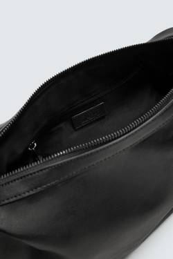 ZARA СУМКА С ПОДВЕСКАМИ, ЧЕРНЫЙ