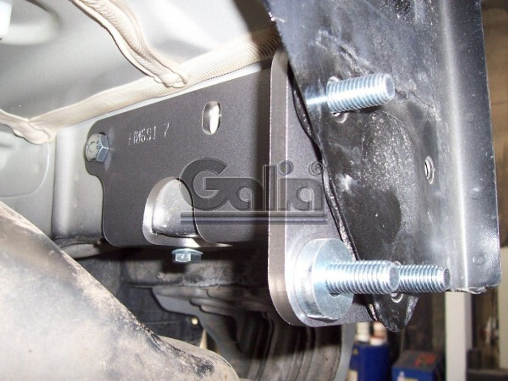 Фаркоп оцинкованный Galia H069A для Hyundai Santa Fe 2006-2012, Kia Sorento 2009-2012(паспорт и сертификат в комплекте)(без электрики)