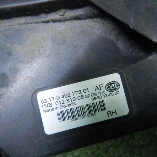 ПТФ правая BMW X3 G01 X4 G02 (2017-2021) LED (В пленке)