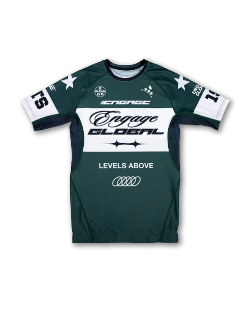 Рашгард Engage Pit Crew зелёный