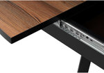 Стол деревянный Woodville Регна дерево, черный