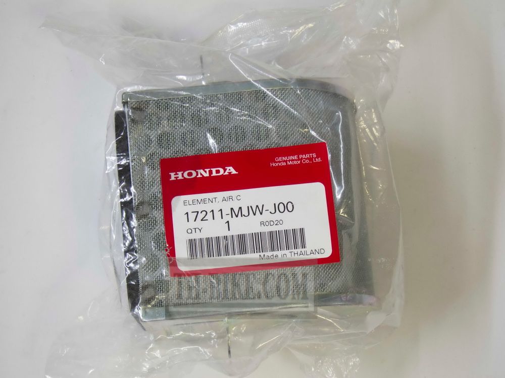 17211-MJW-J00 . ELEMENT, AIR CLEANER. Air filter Honda CB/CBR500 (400) 2016-2018