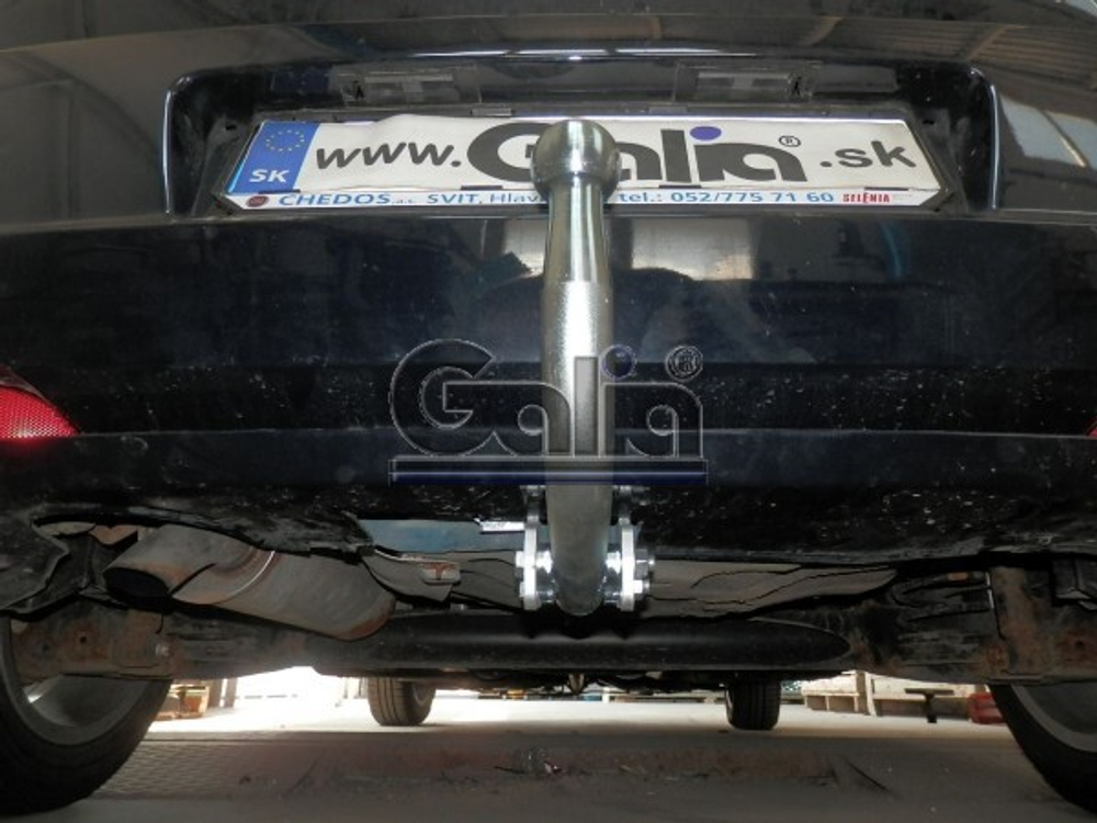 Фаркоп оцинкованный Galia F101C для Opel Corsa D 2006-2014, FIAT Grande Punto 2005-2010, Grande Punto Evo 2005-2010, Alfa Romeo MiTo 2008-2018(паспорт и сертификат в комплекте)(без электрики)