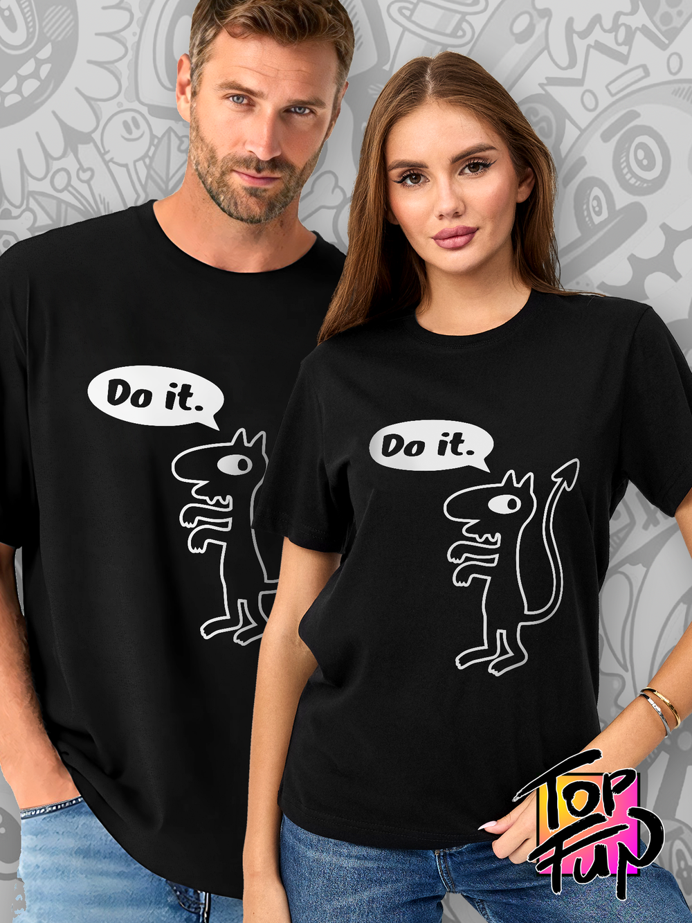 Футболка Do it devil