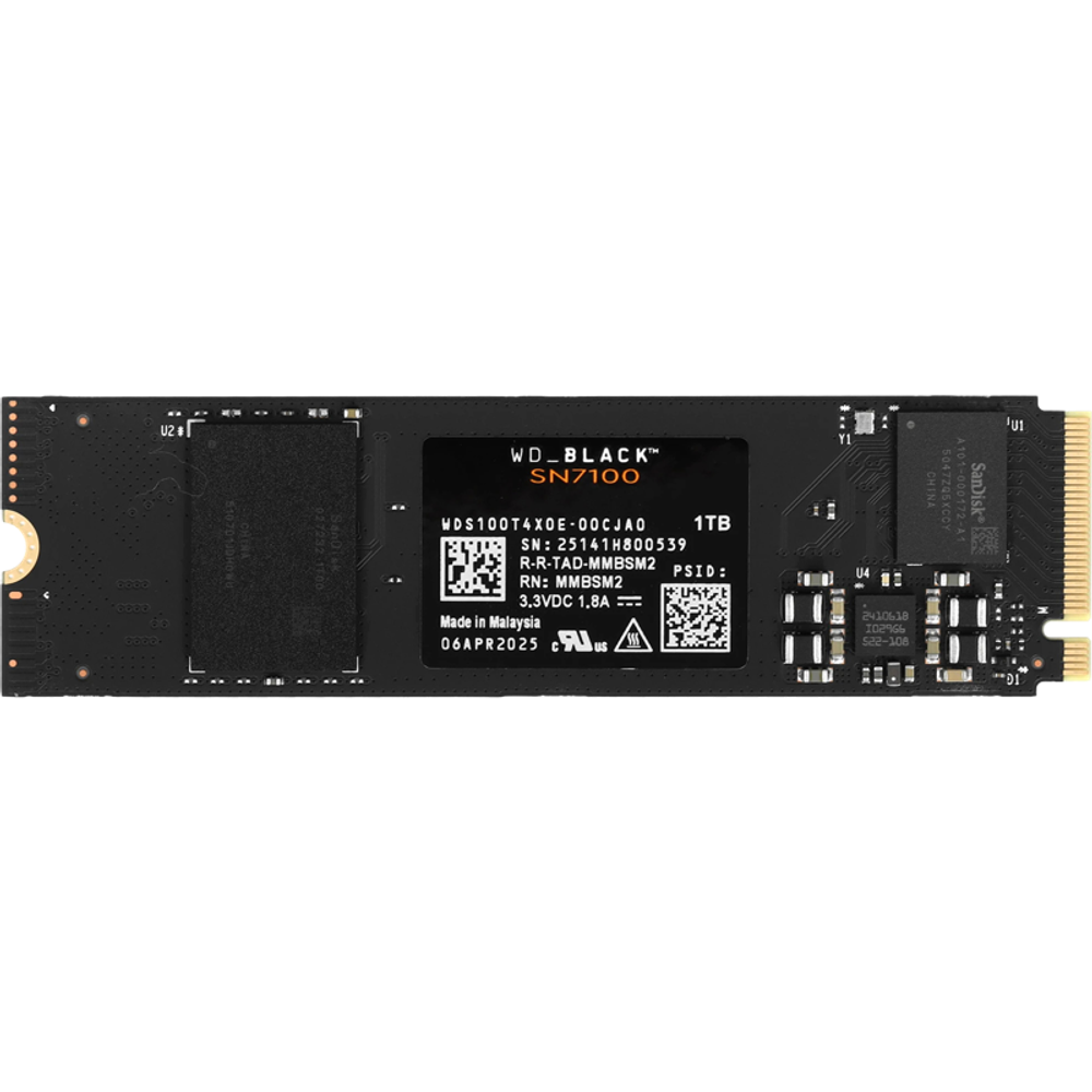 Твердотельный накопитель SSD WD Black SN7100 (WDS100T4X0E)