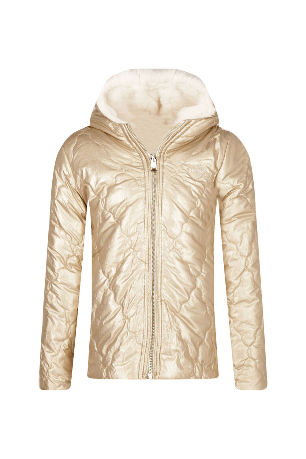 Двухсторонняя куртка Guess - золотой(J3BL05 WEYO0)