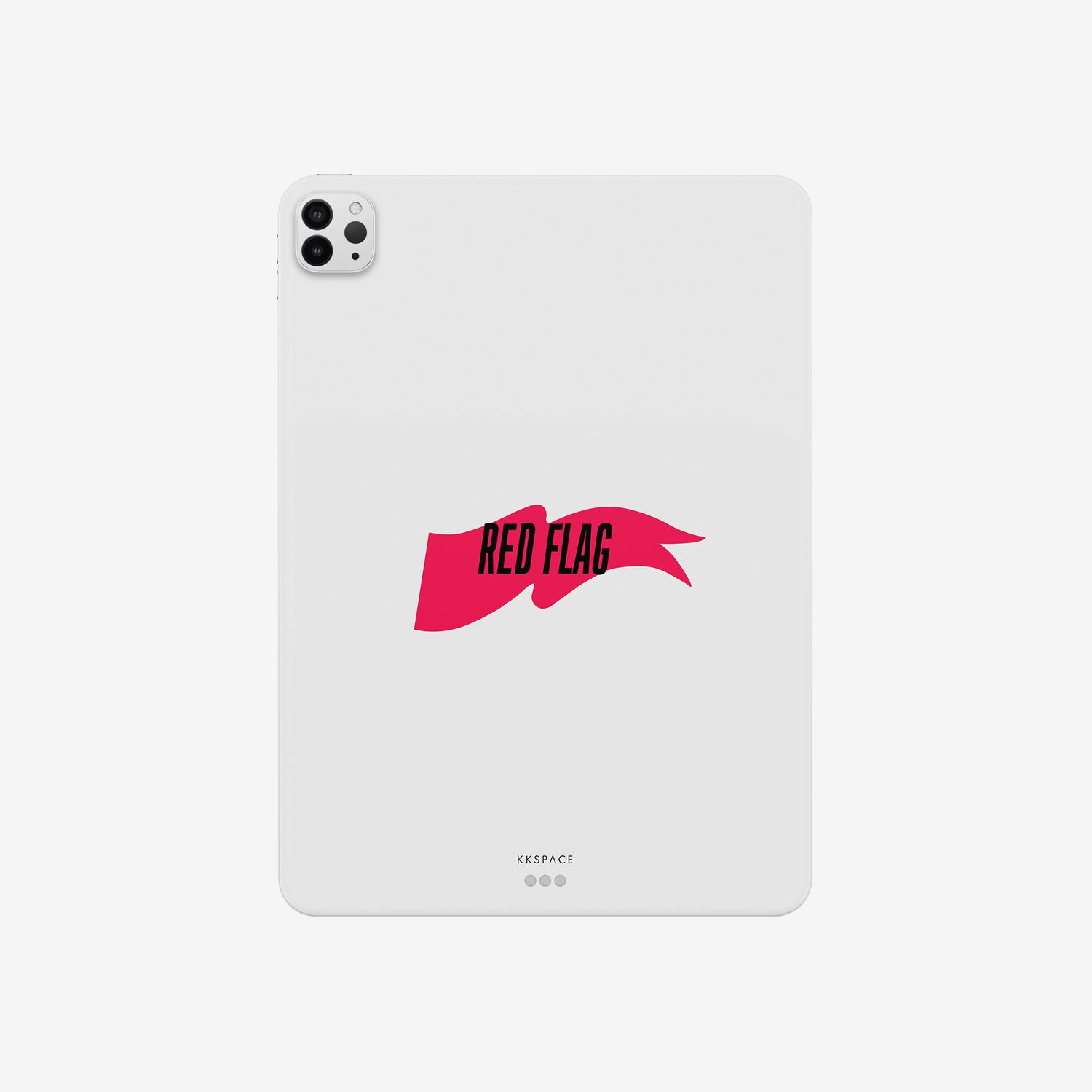 Виниловая наклейка RED FLAG для iPad