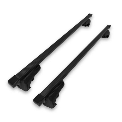 Багажник на рейлинги (сталь) 110 см (к-т 2 перекладины и крепеж) (ЕвроДеталь)