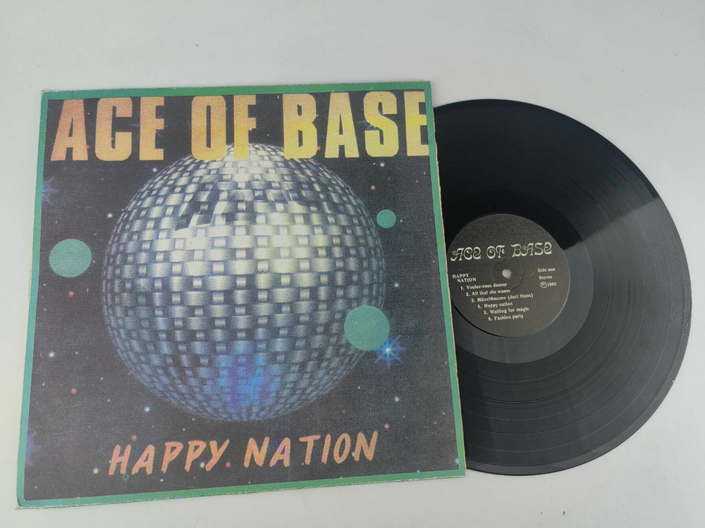 Виниловая пластинка: Ace of Base (LP)-Happy Nation