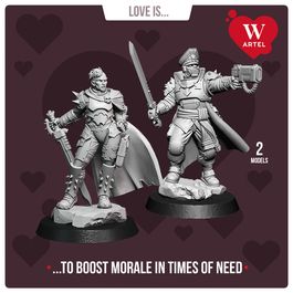 Комплект миниатюр LOVE IS bundle: Morale