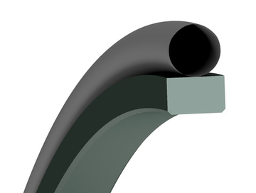 Штоковое уплотнение УШ-03 (60x75.1x6.3) ПУ95 / NBR70