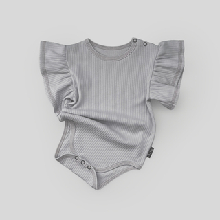 Боди с крылышками (серая лапша)