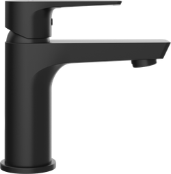 Смеситель для раковины STWORKI Хельсинки S33010BK матовый черный