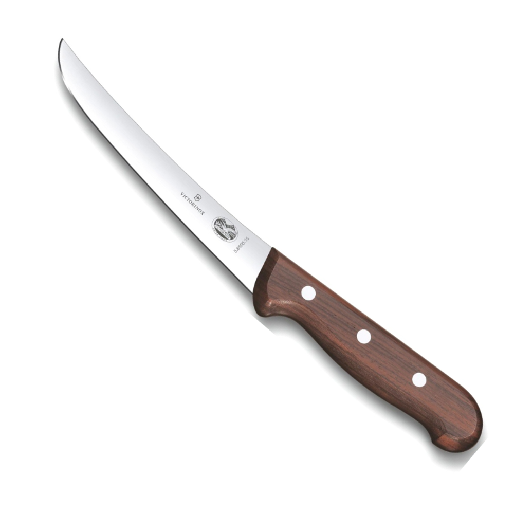 Нож Victorinox разделочный, лезвие 15 см прямое, бордовый