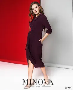 Платье 1061-бургунди Minova