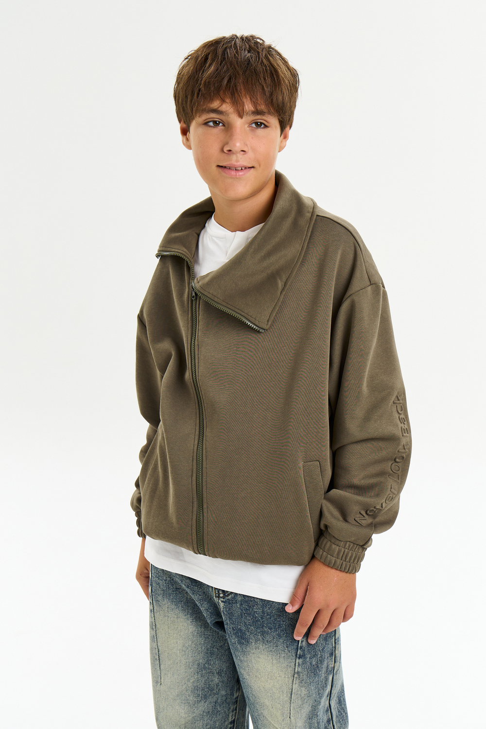 Толстовка на молнии д/м Miasin B-HDZ35442