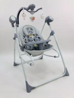 Стул для кормления -электрический качель LUXMOM 901 решётка