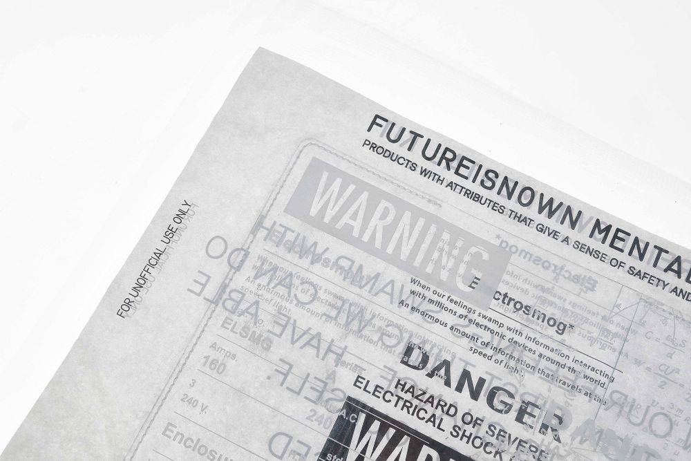 Обложка для паспорта Futureisnown Save Identity Holder Transparent