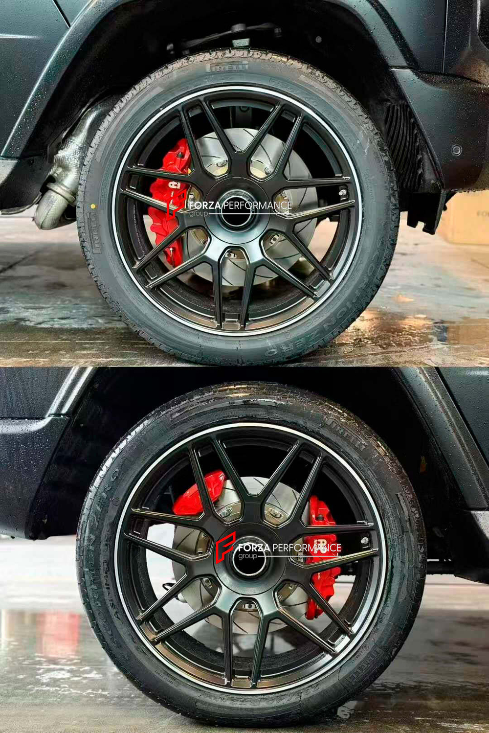 Усиленные тормоза для MERCEDES-BENZ G-CLASS G550 G500 W465 2024+ Мерседес