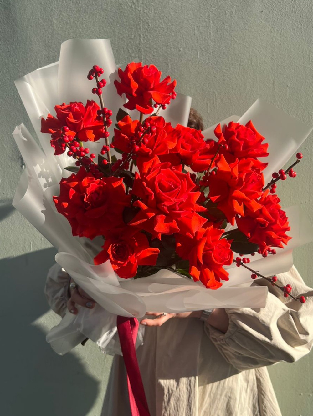 Авторский букет «Страсть»