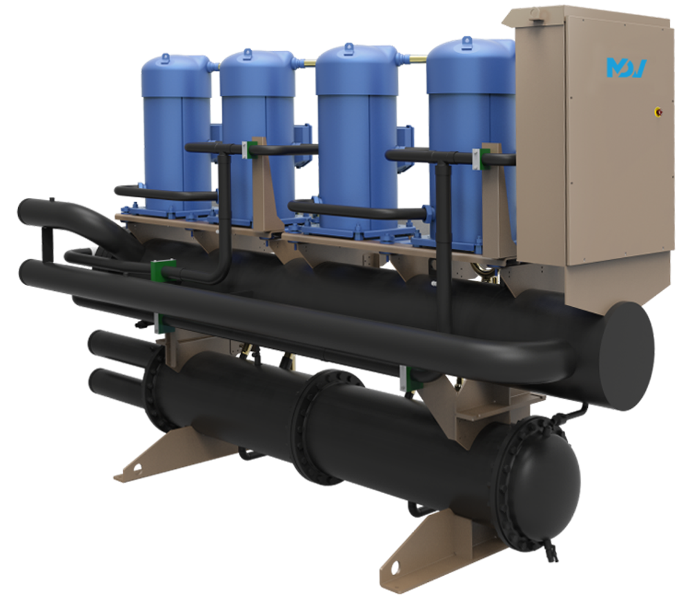 Модульный чиллер с водяным охлаждением MDVR-HWE75HA(B) серии Aqua Energy