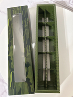 Комплект коробок для 5 конфет «23 Февраля» 10 шт