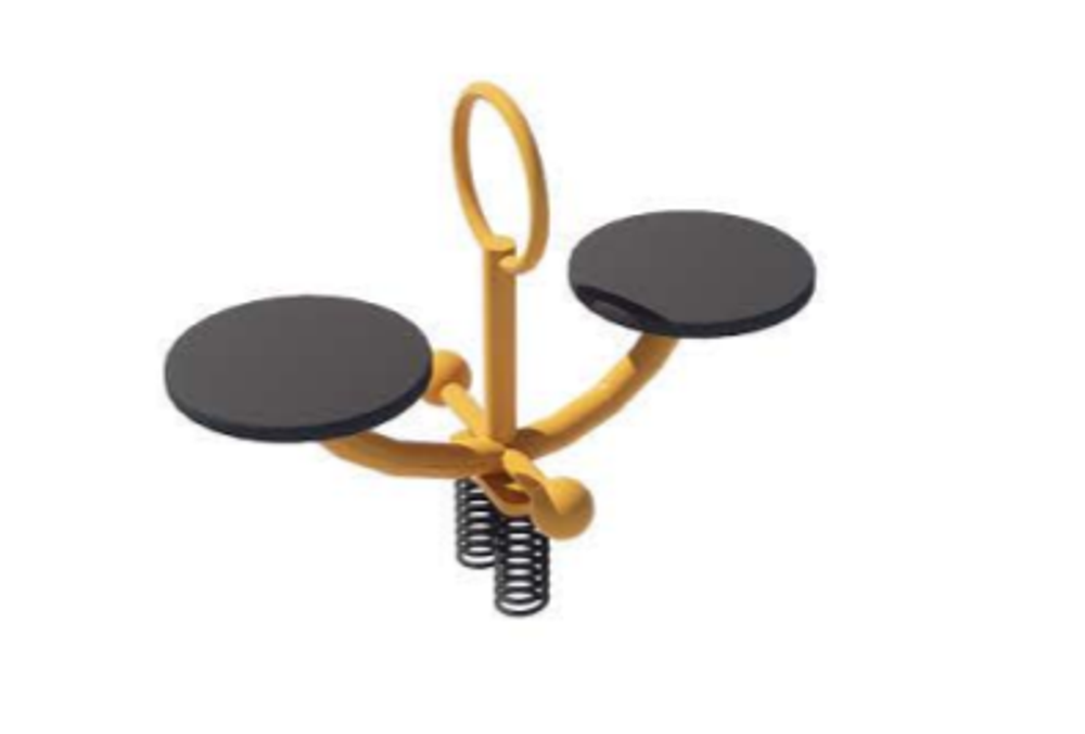 Качалка на пружине