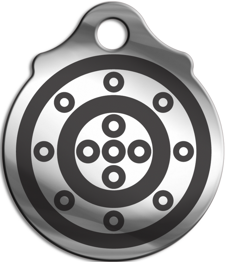 Амулет Мое Солнышко № 19 Шумерское Солнце, медицинская сталь