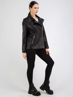 Кожаная куртка демисезонная косуха