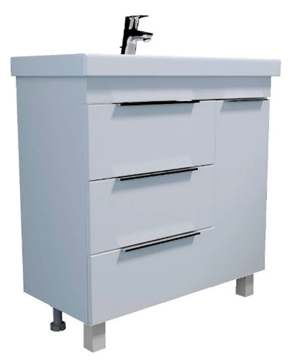 Тумба Gaula 80Н 3я 1д White