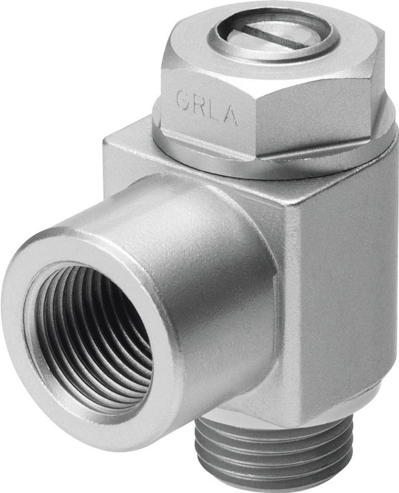 GRLA-3/4-B, Дроссель с обратным клапаном
