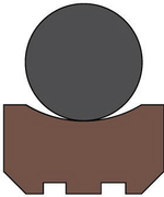 A304-300 Штоковое уплотнение вращения 300-321-8,1