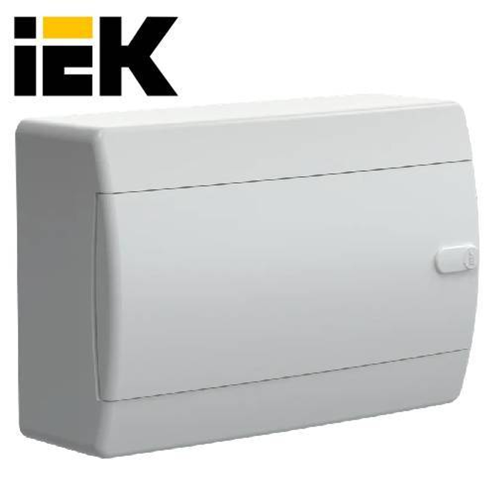 UNION Compact Корпус пластиковый ЩРН-П-12 IP41 белая дверь IEK