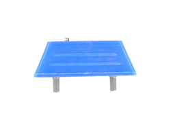 Виброизолятор ГАЗ-3102, 3302 (подушка двигателя) передняя, синий силикон (ПТП64)