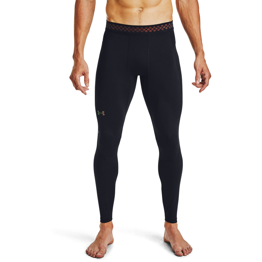 Мужские теннисные штаны Under Armour Heatgear Rush 2.0 Tight Men - Black