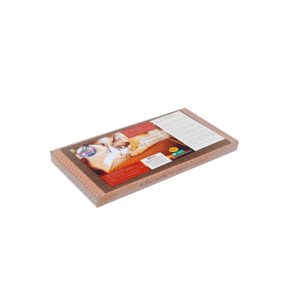 Когтеточка-лежанка для кошек Когтедралка, 50 x 24 см