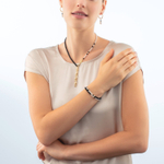 Колье Coeur de Lion Black-White 4311/10-1314