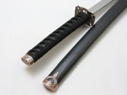 Armas Del Mundo Меч самурайский. Ножны черные, цуба медная