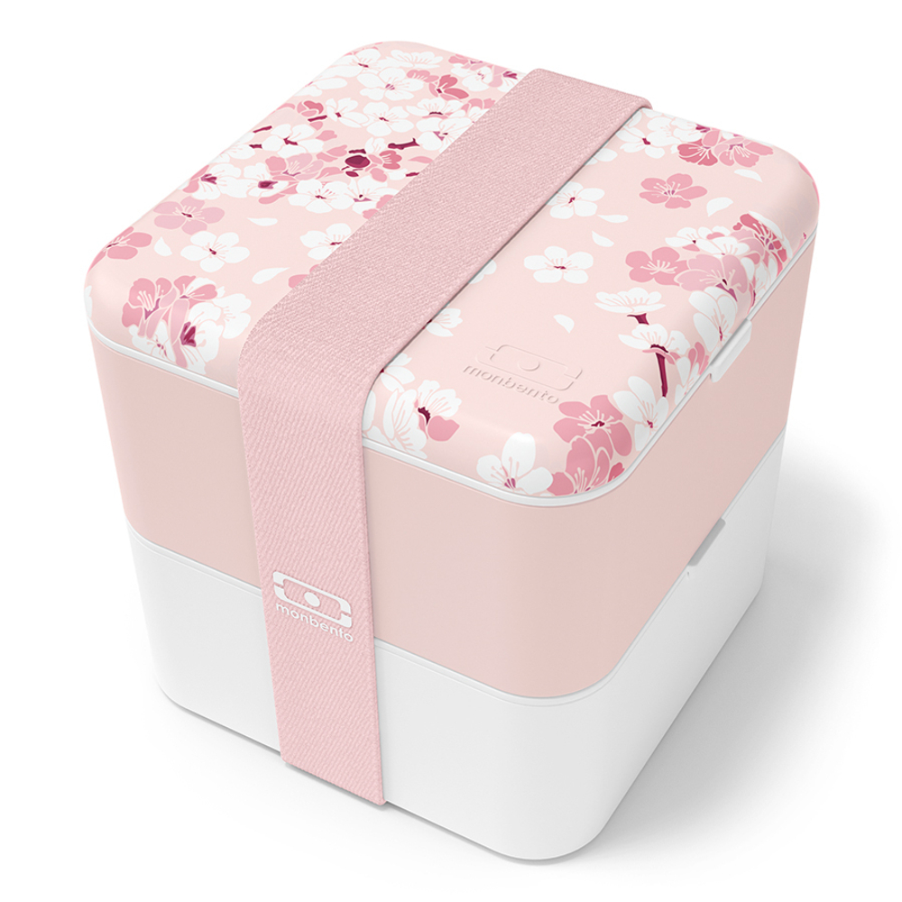 Ланч-бокс mb square, sakura pink