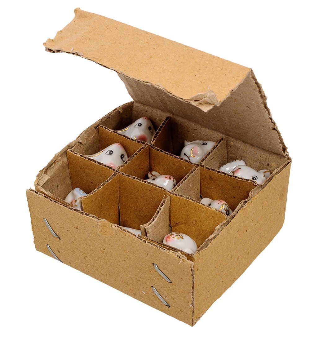 С 009 Фигурка «Три щенка» 2' роз. (GE)