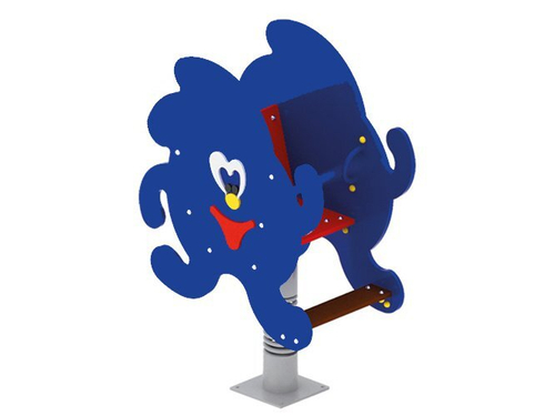 Качалка на пружине "Зайка