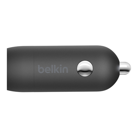 Автомобильное зарядное устройство Belkin BoostCharge 20 Вт USB-C Power Delivery (CCA003BTBK) черный