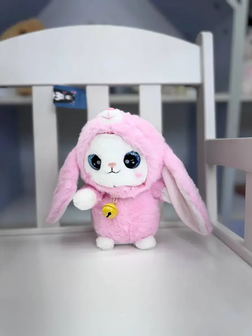 Мягкая игрушка Котенок в костюме случайный цвет 18 см