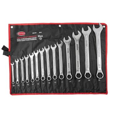 Набор ключей комбинированных 14пр. 6гр.(10, 12-19, 21, 24, 27, 30, 32мм), на полотне RockForce##Rock FORCE RF-5146H