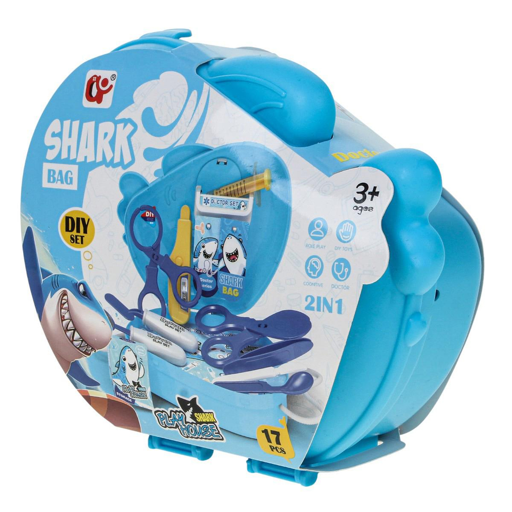 Набор доктора, 17 предметов, чемодан, 0421-47A