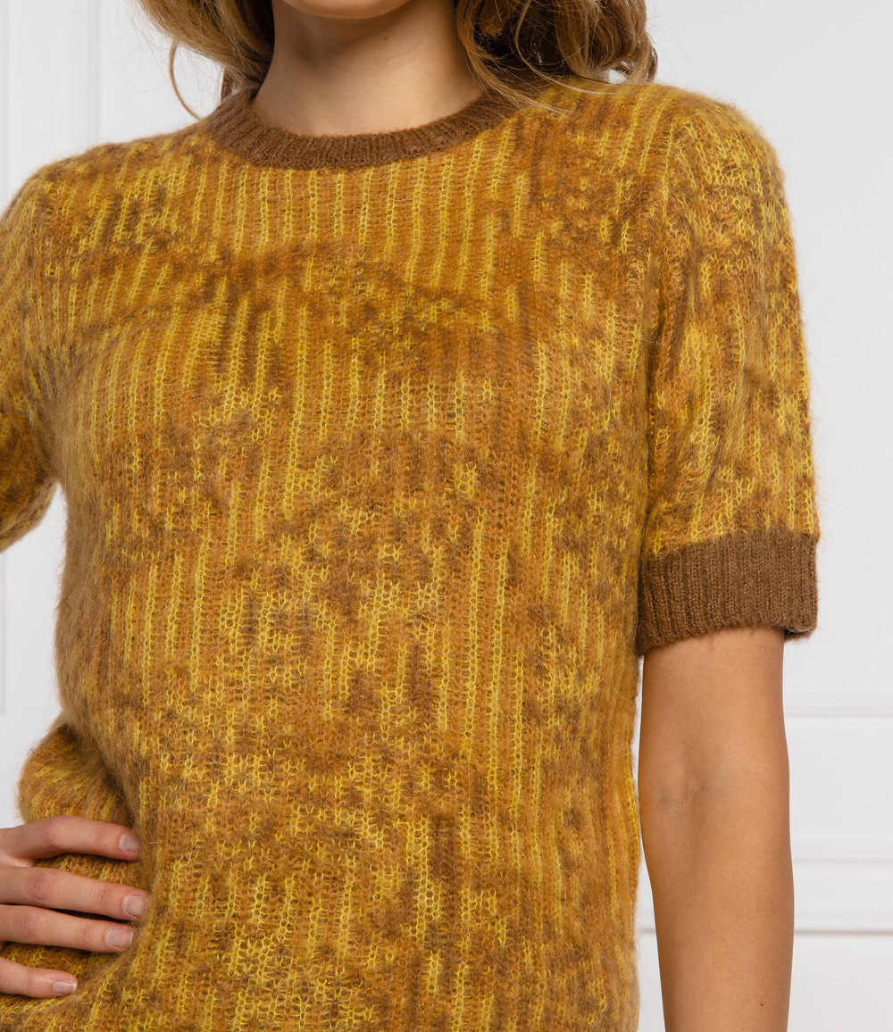 свитер sanmartino Pinko - горчичный(1G16AJ Y77X)